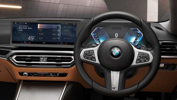 M Leather steering wheel BMW 3 Series gran-limousine G28 2021 M Leather steering wheel BMW 3 Series gran-limousine G28 2021 interior