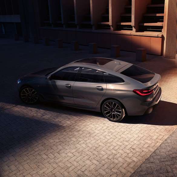 Exterior BMW 6 series BMW 6 series 640i xDrive Bernina Grey bird’s eye view
