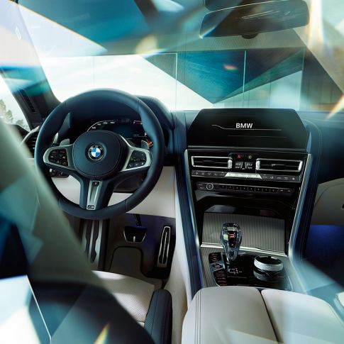Interior design cockpit BMW 8 Series Gran Coupé, interior design cockpit