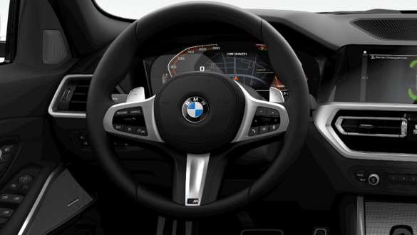 Variable sport steering BMW M340i xDrive Sedan Variable sport steering BMW M340i xDrive Sedan G20 Sapphire Black metallic Cockpit