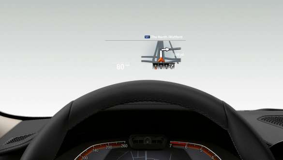 BMW Head-Up Display BMW 3 Series gran-limousine G28 2021 BMW Head-Up Display BMW 3 Series gran-limousine G28 2021