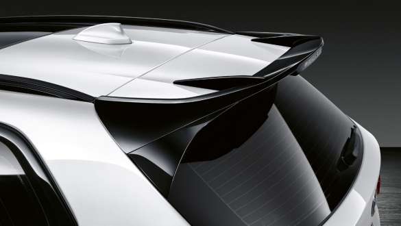 BMW X3 G01 M Performance roof spoiler in black high-gloss 2021 BMW X3 G01 M Performance roof spoiler in black high-gloss 2021