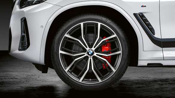 The New BMW X4 Black Shadow Edition G02 BMW X4 G02 21-inch M Performance forged wheel Y-spoke 701 M Bicolor The New BMW X4 Black Shadow Edition G02 21-inch M Performance forged wheel Y-spoke 701 M Bicolor (Black matt, gloss milled)