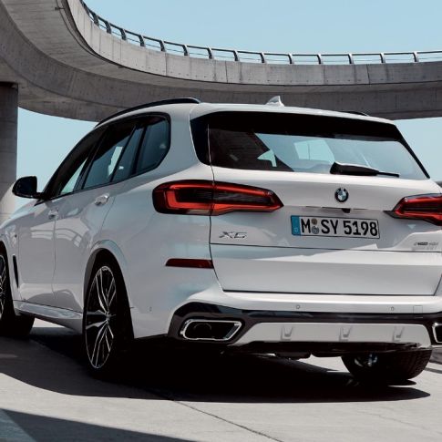 BMW X5 from the rear BMW X5 from the rear