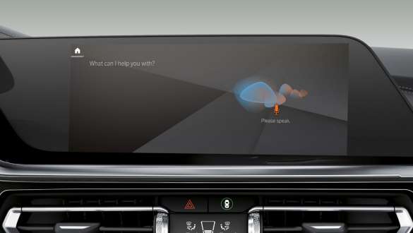 BMW Z4 Roadster (G29) Intelligent Personal Assistant BMW Z4 Roadster (G29) with screen of Intelligent Personal Assistant