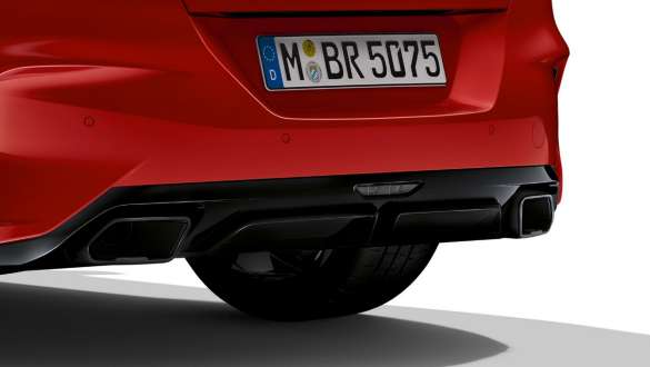 BMW Z4 Roadster exhaust pipe finishers BMW Z4 Roadster free-form exhaust pipe finishers