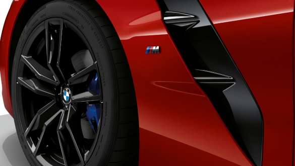 BMW Z4 Roadster with Air Breather and front wheel BMW Z4 Roadster with Air Breather and front wheel