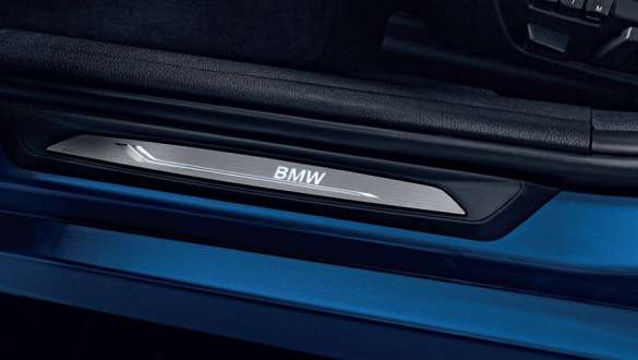 BMW illuminated Door Sill finisher. BMW illuminated Door Sill finisher.