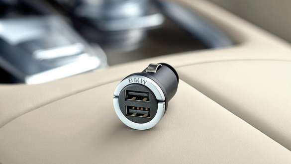 BMW Dual USB Charging Adapter. BMW Dual USB Charging Adapter.