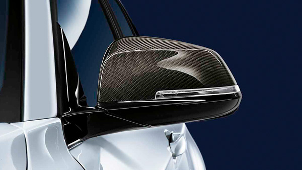 M Performance carbon exterior mirror caps