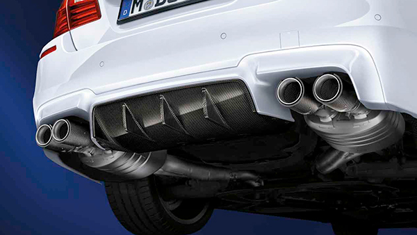 Bmw rear outlet diffuser
