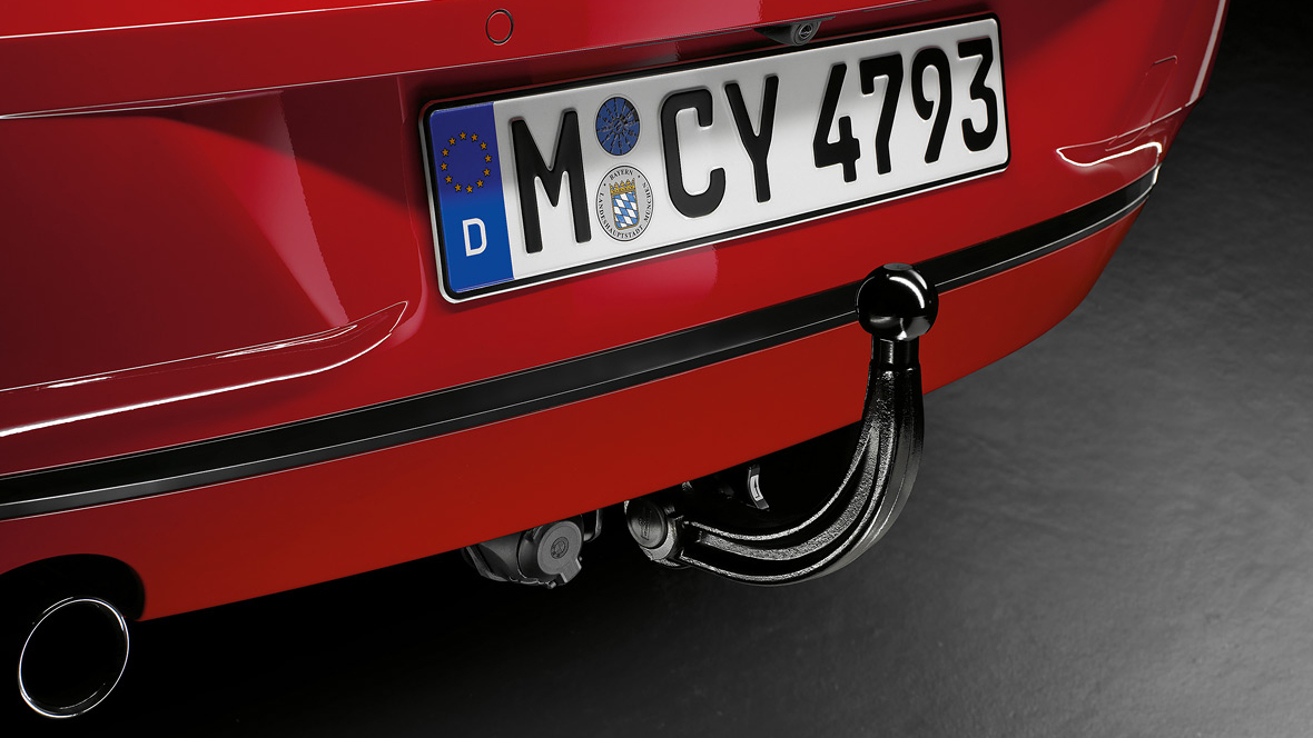 Bmw trailer tow clearance hitch