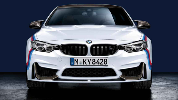 M Performance front splitter carbon