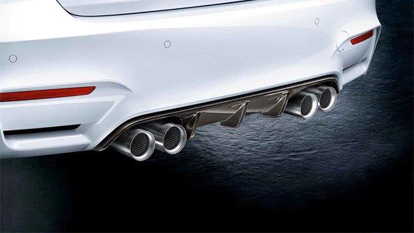 Bmw rear outlet diffuser