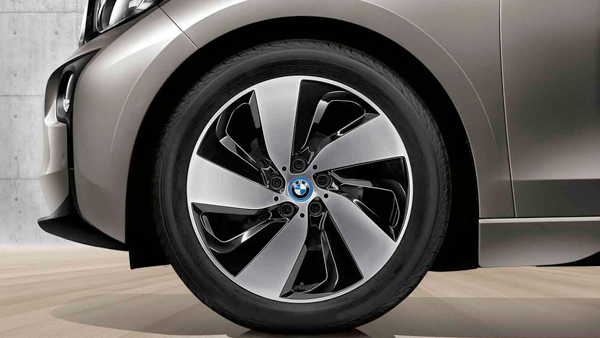 19 BMW light alloy wheel Turbine styling 429 Bicolour Black