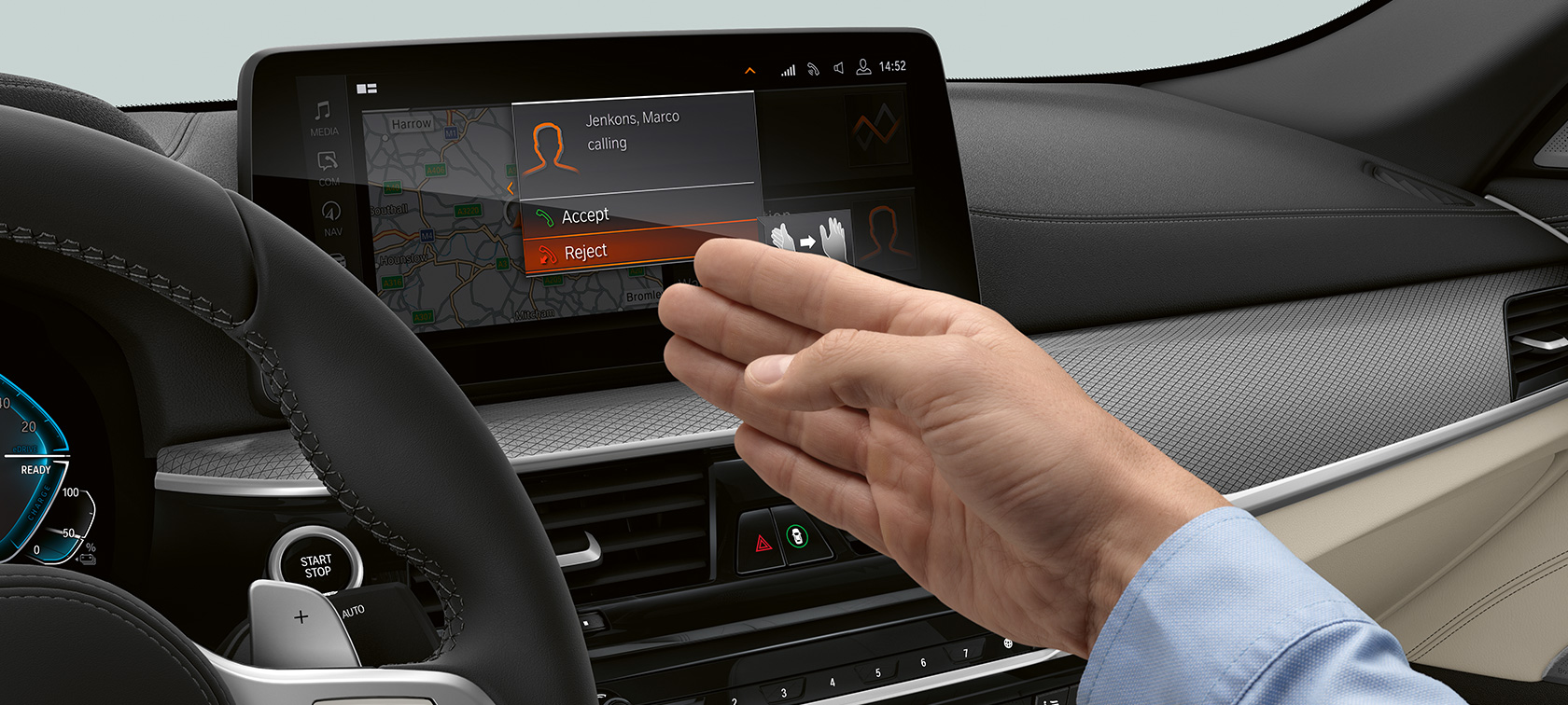 Technologies THE 5 G30 Information display THE 5 G30 Facelift 2020 interior cockpit