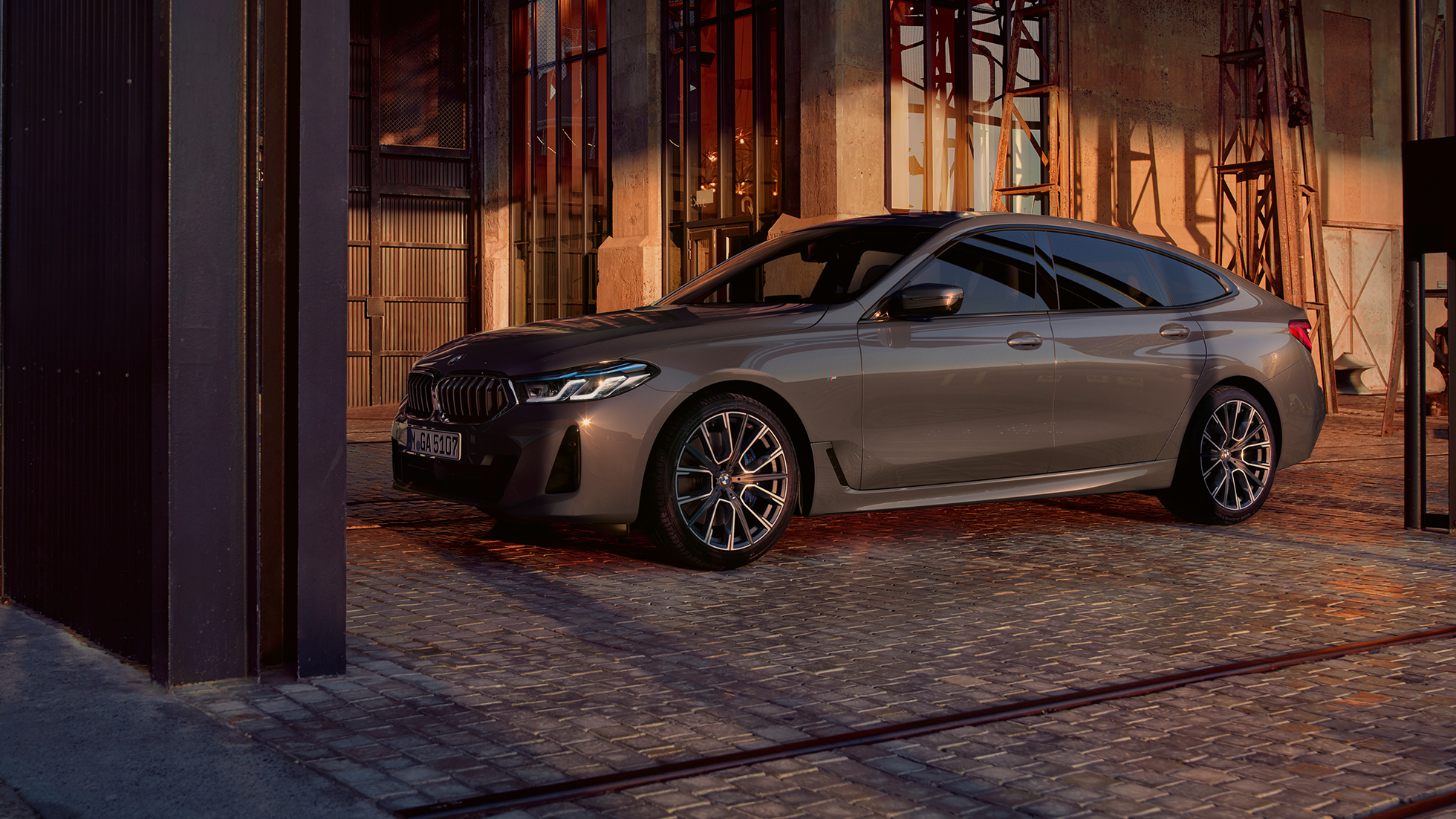 Silhouette BMW 6 series BMW 6 series 640i xDrive G32 2020 Bernina Grey side view