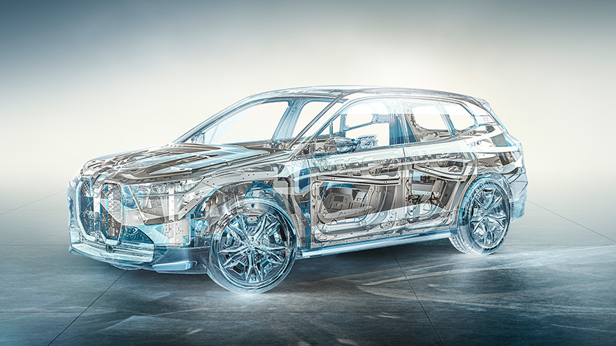 Für BMW U06 G70 U11 I20 G09 G07 G05 G06 Klar Transparent Auto