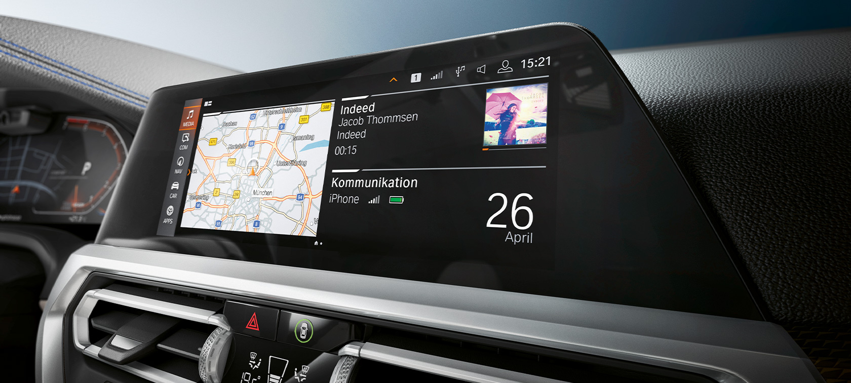 Driver assistance systems Connectivity BMW M340i xDrive Sedan Driver assistance systems Connectivity BMW M340i xDrive Sedan G20