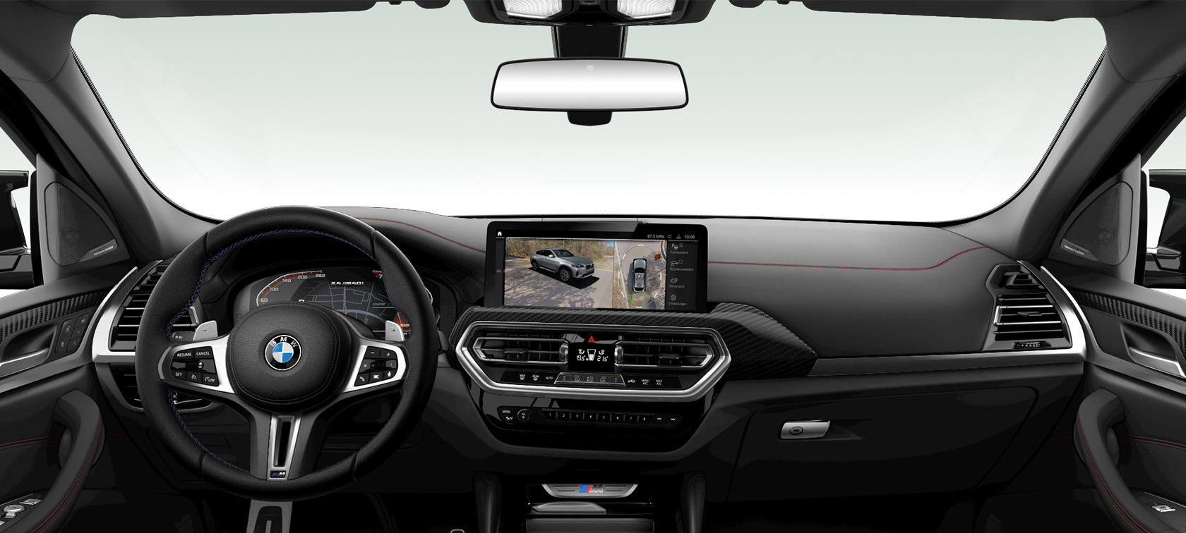 Cockpit BMW X4 M Competition F98 LCI Facelift 2021 BMW X4 M Competition F98 LCI Facelift 2021 cockpit interior