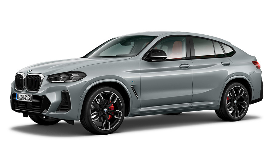 BMW X Series BMW X4 G02 three-quarter side view BMW X Series BMW X4 G02 three-quarter side view