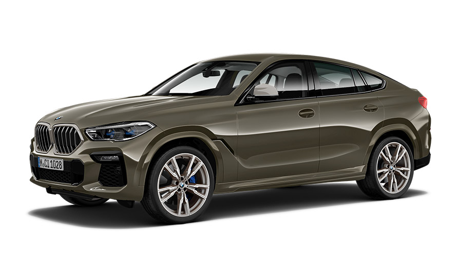 BMW X Series BMW X6 G06 three-quarter side view BMW X Series BMW X6 G06 three-quarter side view