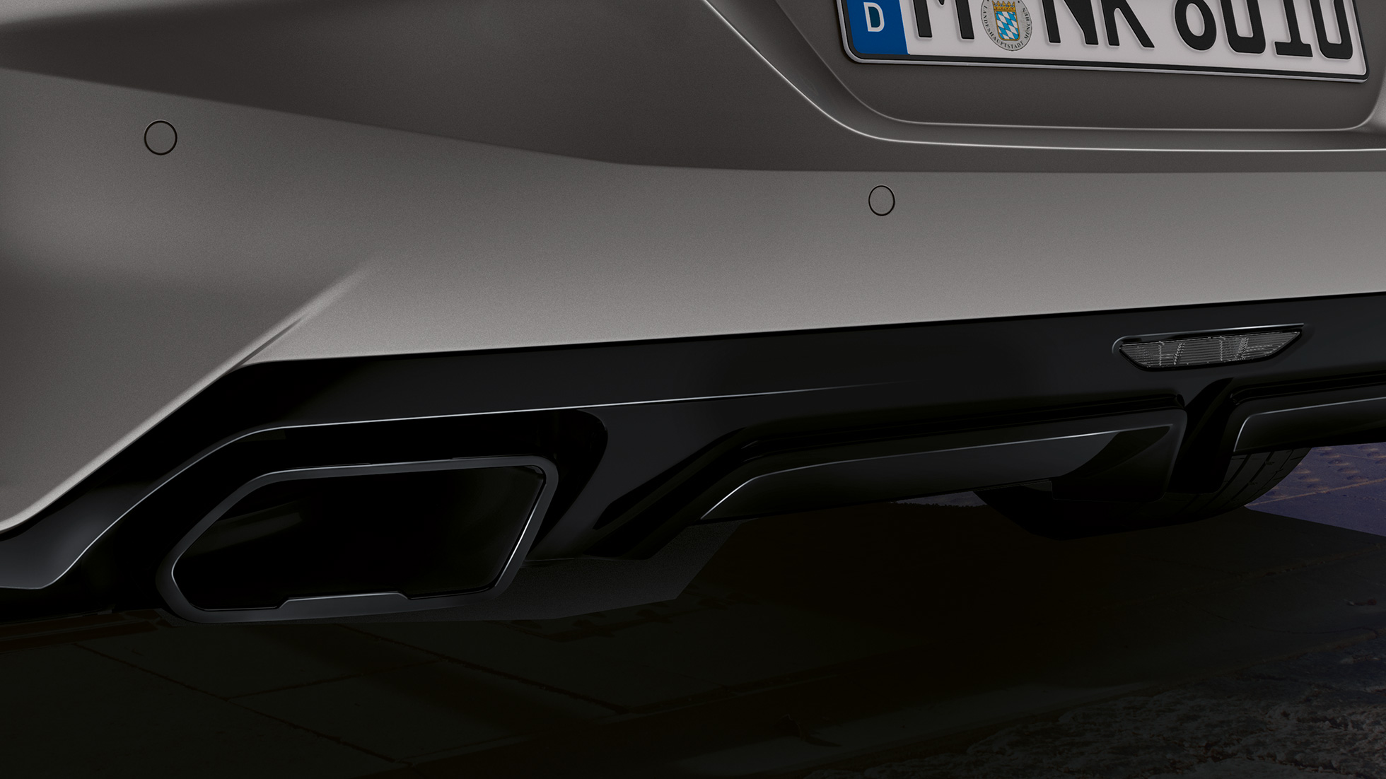 BMW Z4 Roadster exhaust pipe finishers BMW Z4 Roadster exhaust pipe finishers