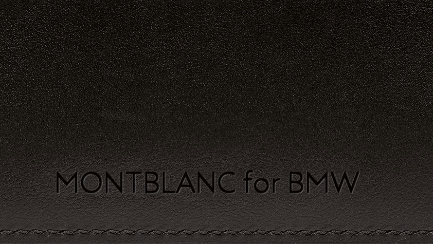The picture shows the Montblanc for BMW Credit Card Holder.