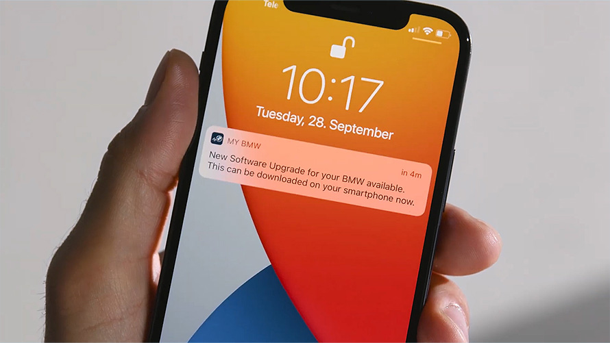 How to video Download and installation Remote Software Upgrade with the My BMW App