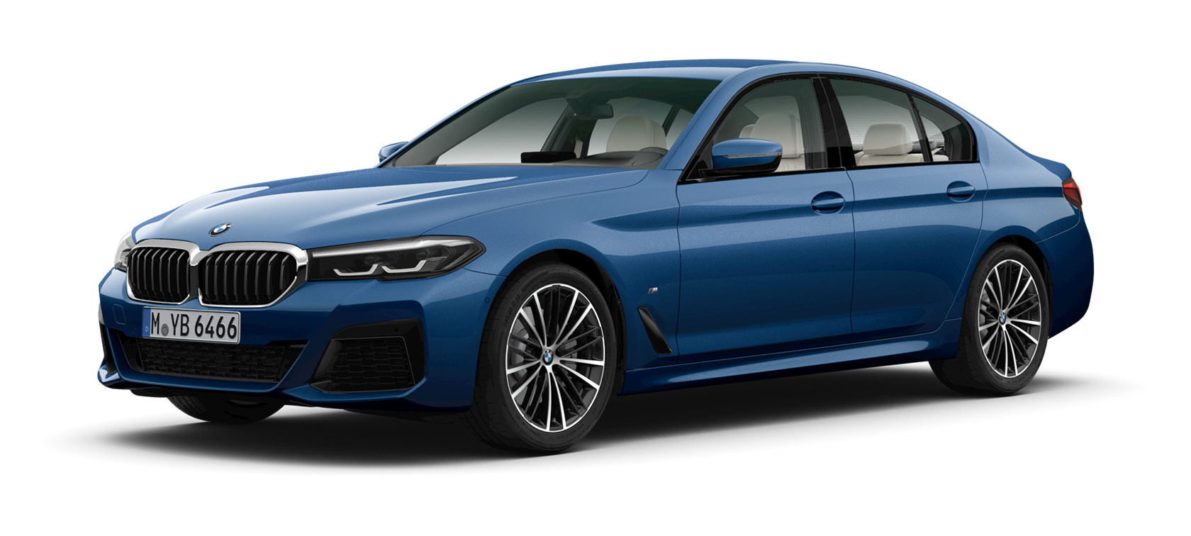 THE 5 G30 Facelift 2020 three-quarter front view standing