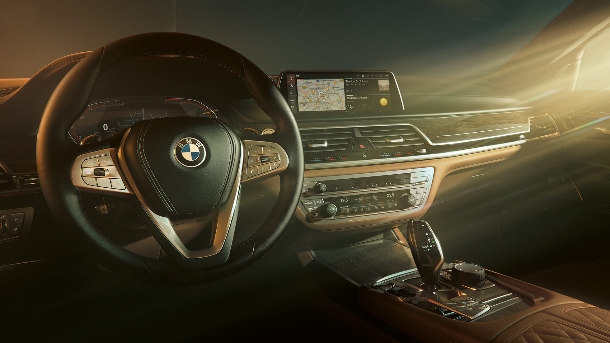 BMW 7 Series Sedan: Microsoft Office 365 BMW 7 Series Sedan: Microsoft Office 365 on Control Display
