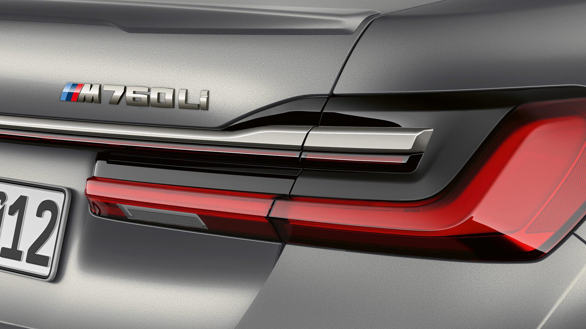 BMW 7 Series Sedan, M760Li badge BMW 7 Series Sedan: M760Li badge on the rear