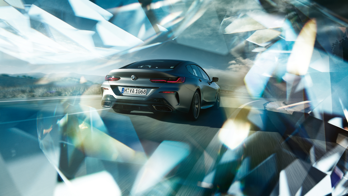 Driving dynamics xDrive BMW 8 Series Gran Coupé, driving dynamics xDrive