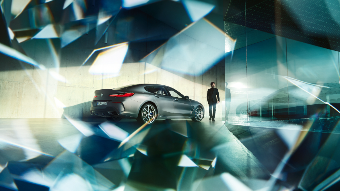 Luxury sports car design BMW 8 Series Gran Coupé, luxury sports car design