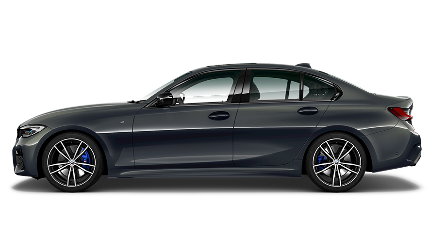 Side view BMW M340i xDrive 50 Jahre M edition Side view BMW M340i xDrive 50 Jahre M edition