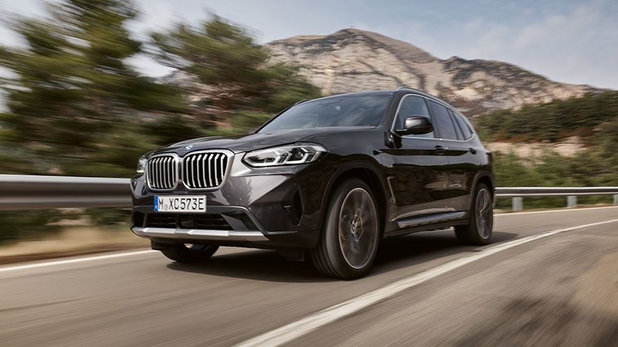 BMW X3 G01 Sophisto Grey front design 2021 BMW X3 G01 Sophisto Grey close-up front design 2021