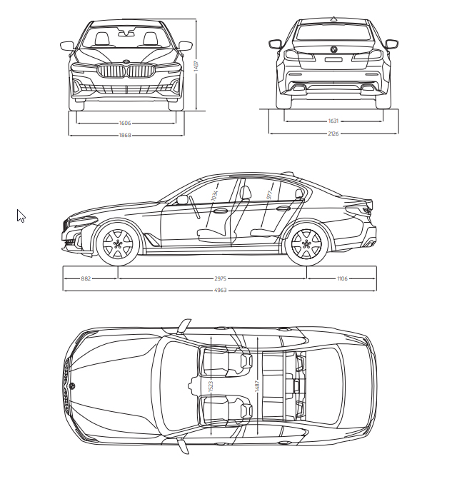 BMW 5 Series Sedan Engines & Technical Data BMW.in