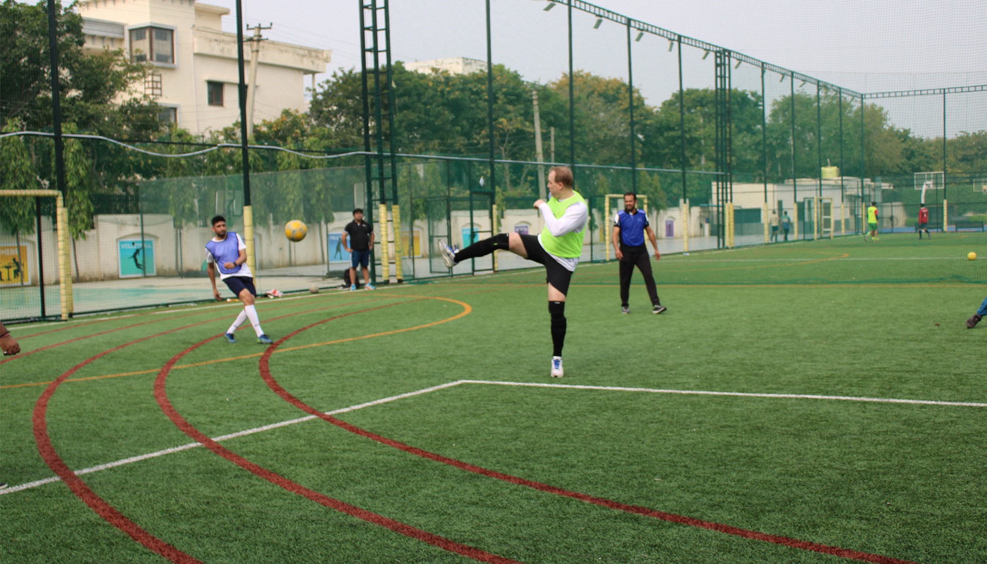 Charity football