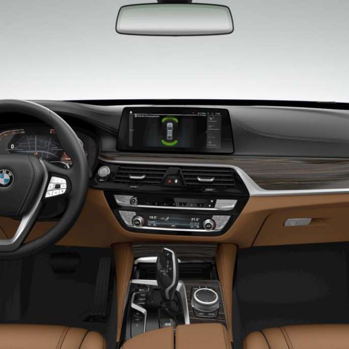 Upholstery in Exclusive Leather ‘Nappa’ Mokka BMW 6 Series Luxury Line interior 