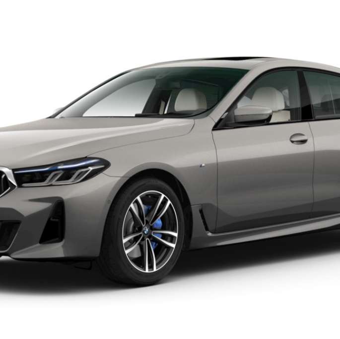 BMW 6 Series M Sport package Bernina Grey Amber Effect three-quarter front view