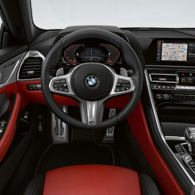 BMW 8 Series Gran Coupé, M Sport package cockpit