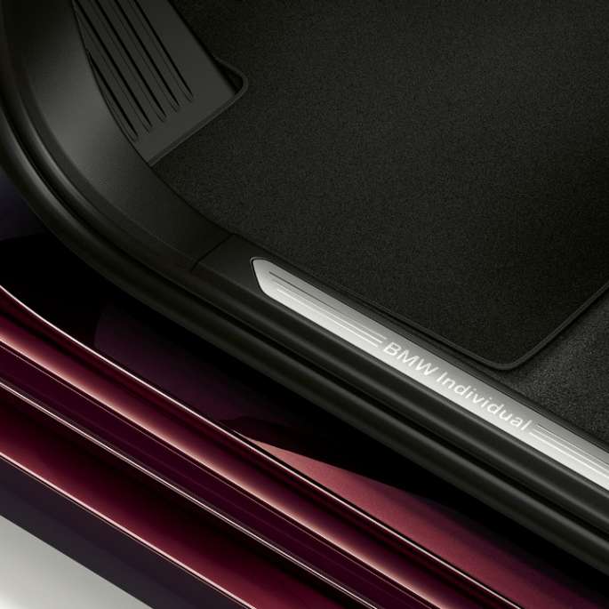 Close-up of the polster design of the BMW X7 with M Sport Package features
